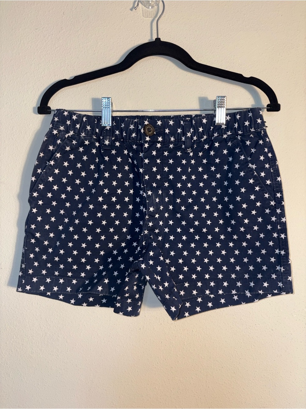 chubbies Navy Star-Print Shorts